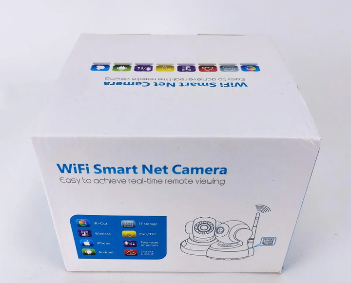 Поворотна панорамна IP камера Smart Q5 V380-Q5SY IP відеокамера Wi-Fi, IP камера V380-Q5T Wi-Fi 360 градусів - зображення 7
