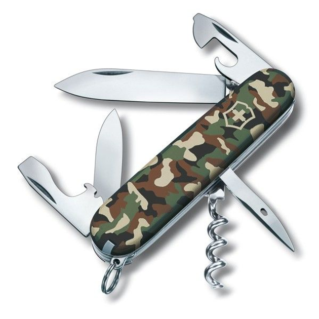 Комплект Нож Victorinox Spartan Camouflage 1.3603.94 + Чехол с фонариком Police - изображение 2