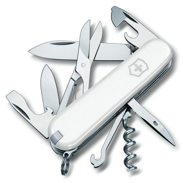 Комплект Victorinox Ніж Climber 1.3703.7 + Чохол для ножа універсальний на липучці + Ліхтар - зображення 2