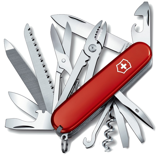 Комплект Victorinox Нож Handyman Red 1.3773 + Подарочная коробка для ножа 91мм vix-2 - изображение 2