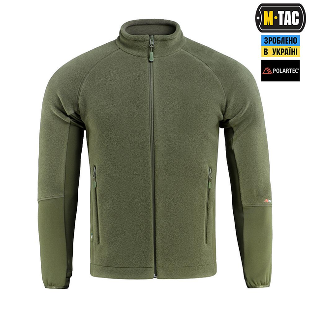 Військова тепла кофта M-Tac Polartec Sport Army Olive M - зображення 2