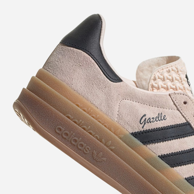 Sneakersy damskie do kostki adidas Originals Gazelle Bold W IE0429 40 Pudrowe (4066765778727) - obraz 8