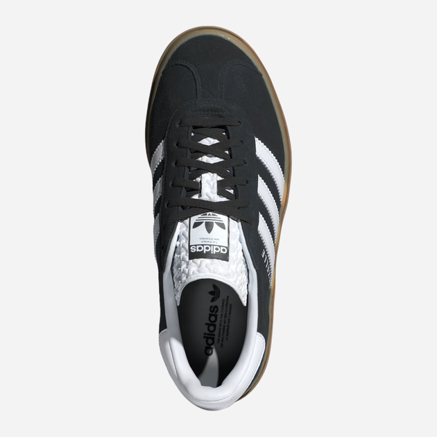Жіночі кеди низькі adidas Originals Gazelle Bold W IE0876 37.5 Чорні (4067886770829) - зображення 6