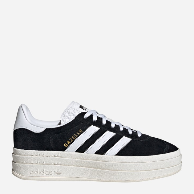 Жіночі кеди низькі adidas Originals Gazelle Bold HQ6912 (7UK) 40.5 Чорні (4066748973705) - зображення 1