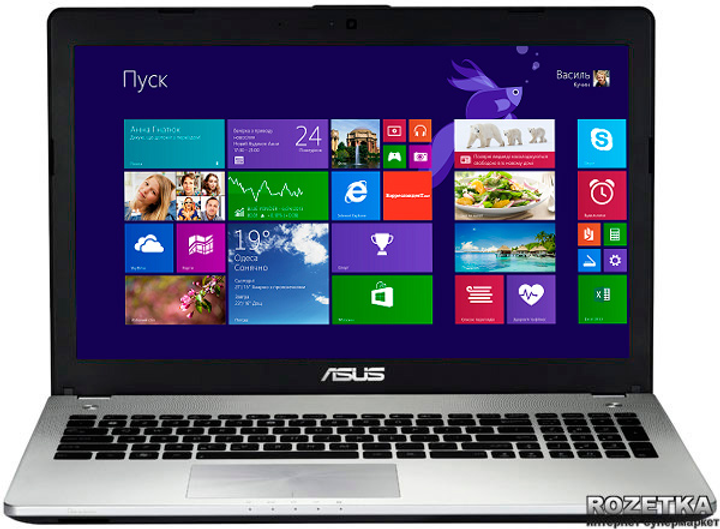 Ноутбук asus n56v не включается