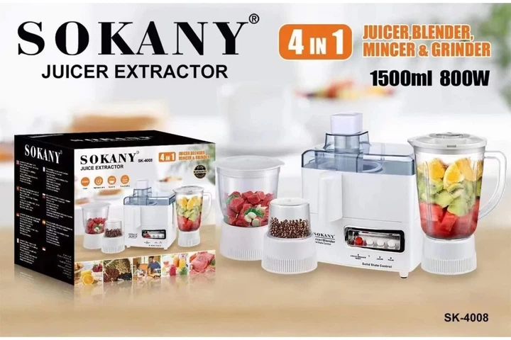 Соковыжималка з високою продуктивністю XPRO SOKANY SK-4008 (44473-SK-4008_1519) - изображение 6