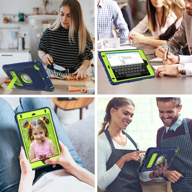 Чохол ARM Pro Apple iPad mini Mini 5 (7.9") протиударний з відкидною підставкою Blue/Green - Фото 5 Чохол ARM Pro Apple iPad mini Mini 5 (7.9") протиударний з відкидною підставкою Blue/Green - зображення 5