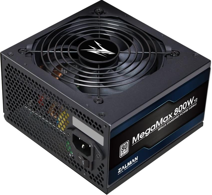 Блок питания Zalman Megamax 800W 1xMB 4xMolex 2xCPU 8xSATA 4xPCle - изображение 1