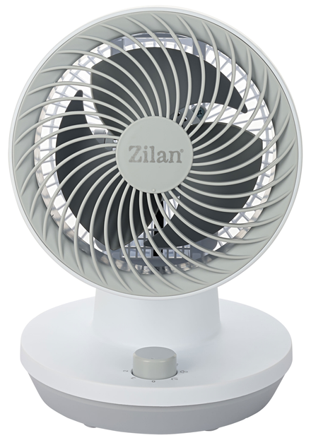 Вентилятор настільний Zilan ZLN1009 45W Grey - зображення 1