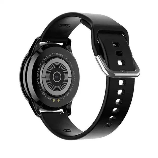 Круглые Смарт Часы T2 Pro Active 2 /Android /iOS /Пульсометр/Тонометр/ Black - изображение 2