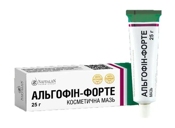 Крем "Альгофин-форте" Naftalan Pharm Group 25 грамм - изображение 1