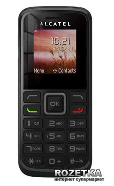 Мобильный телефон Alcatel One Touch 1009X Black – фото, отзывы ...