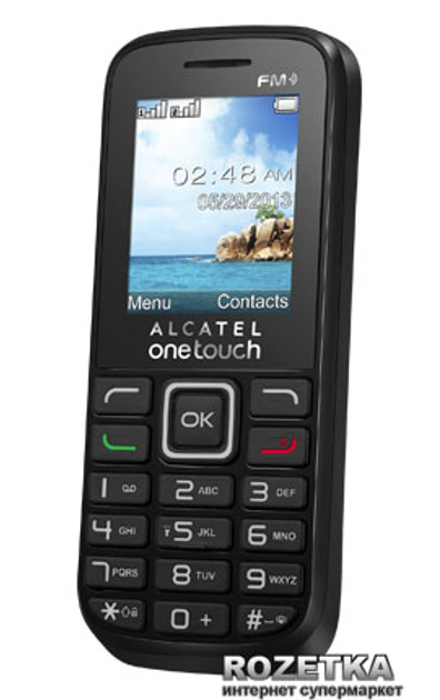Мобильный телефон Alcatel One Touch 1042D Black – фото, отзывы ...