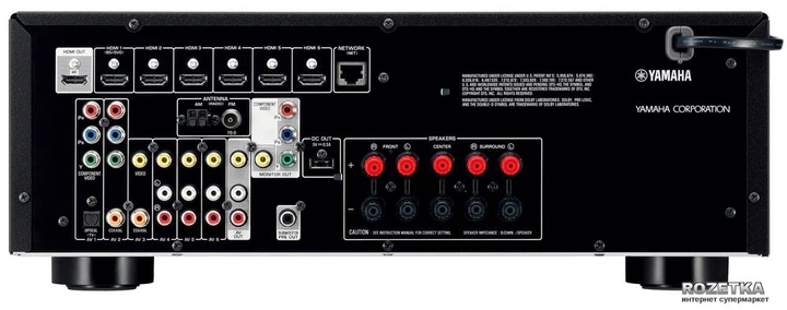 AV-ресивер Yamaha RX-V477 Black – фото, відгуки, характеристики в