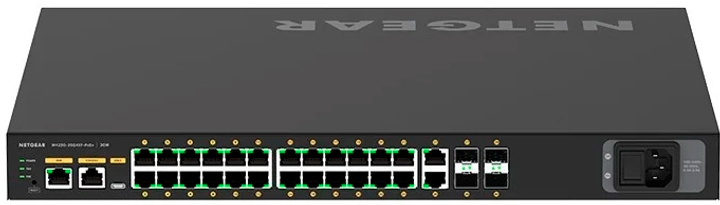 Przełącznik Netgear M4250-26G4XF-PoE+ Managed L2/L3 (GSM4230PX-100EUS) - obraz 3