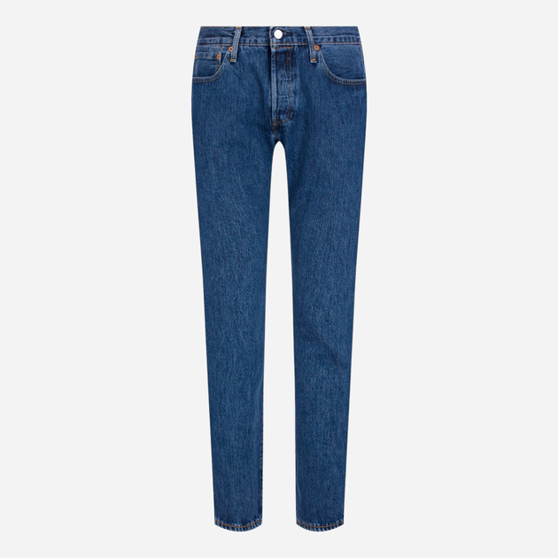 Jeansy regular fit męskie Levi's 501 Original 00501-0114 34-32 Granatowe (5412456008427) - obraz 5