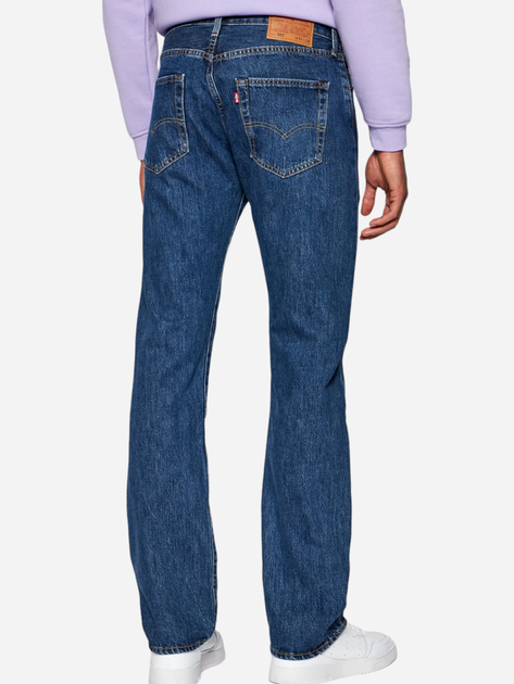 Джинси Regular fit чоловічі Levi's 501 Original 00501-0114 34-36 Темно-сині (5412456008441) - зображення 2