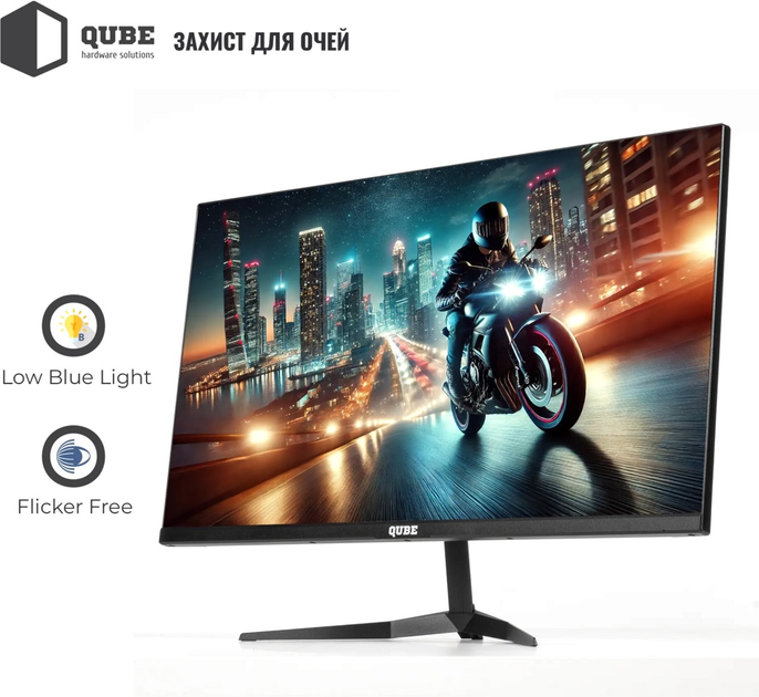 Монитор 24.5" QUBE Overlord G25F180Plus - изображение 4