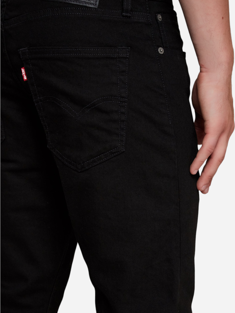 Джинси Slim fit чоловічі Levi's 512 Slim Taper 28833-0013 30-34 Чорні (5415313477985) - зображення 4