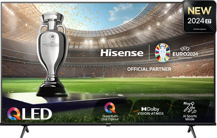 Телевізор Hisense QLED 50" 50E7NQ - зображення 2