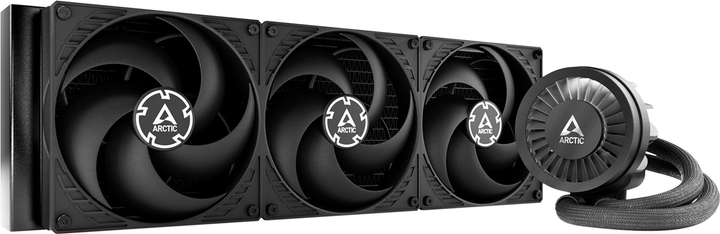 Система водяного охлаження Arctic Liquid Freezer III 420 Black (ACFRE00137A) - зображення 1