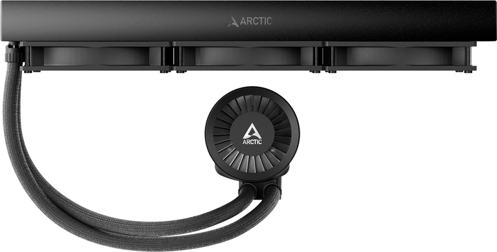 Система водяного охлаження Arctic Liquid Freezer III 420 Black (ACFRE00137A) - зображення 2