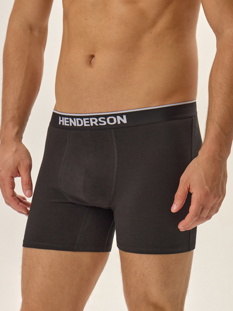 Набір трусів-боксерів чоловічих 3 шт Henderson 42116-MLC M Черный (5903972337899) - зображення 4