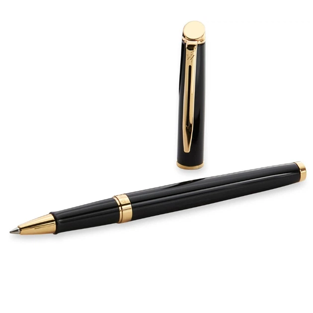 Ручка-ролер Waterman HEMISPHERE Black Lacquer GT RB 42 053 - Фото 3 Ручка-ролер Waterman HEMISPHERE Black Lacquer GT RB 42 053 - зображення 3