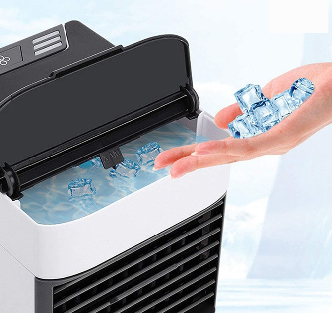 Портативний охолоджувач повітря Arctic Cool Ultra-Pro для приємної прохолоди вдома та в офісі міні кондиціонер з водяним охолодженням холодним зволоженням двома швидкостями USB живленням регулюванням потоку повітря та тихою роботою - Фото 8 Портативний охолоджувач повітря Arctic Cool Ultra-Pro для приємної прохолоди вдома та в офісі міні кондиціонер з водяним охолодженням холодним зволоженням двома швидкостями USB живленням регулюванням потоку повітря та тихою роботою - изображение 8