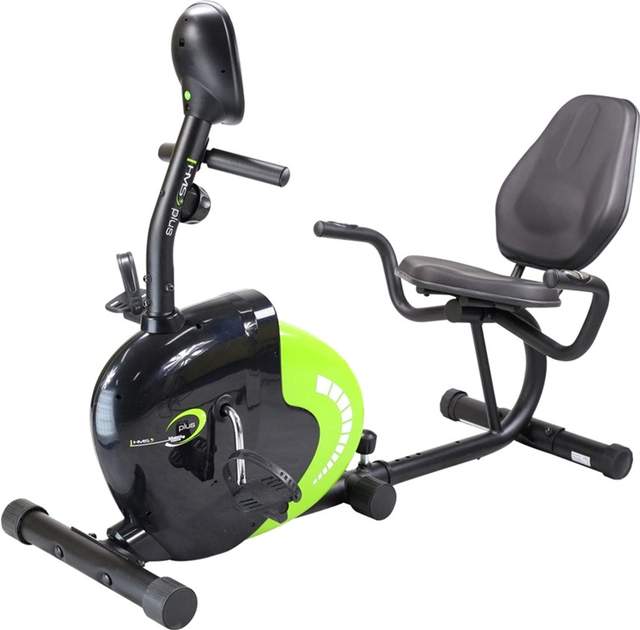 Rower treningowy HMS Plus R9259 magnetyczny Czarno-zielony (5907695503043) - obraz 5