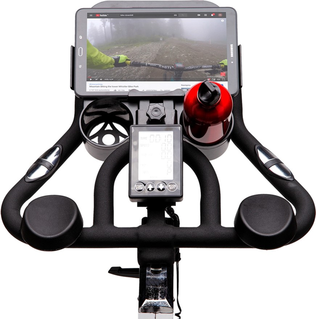 Rower treningowy HMS SW2102 Spiningowy mechaniczny Czarno-zielony (5907695592474) - obraz 7