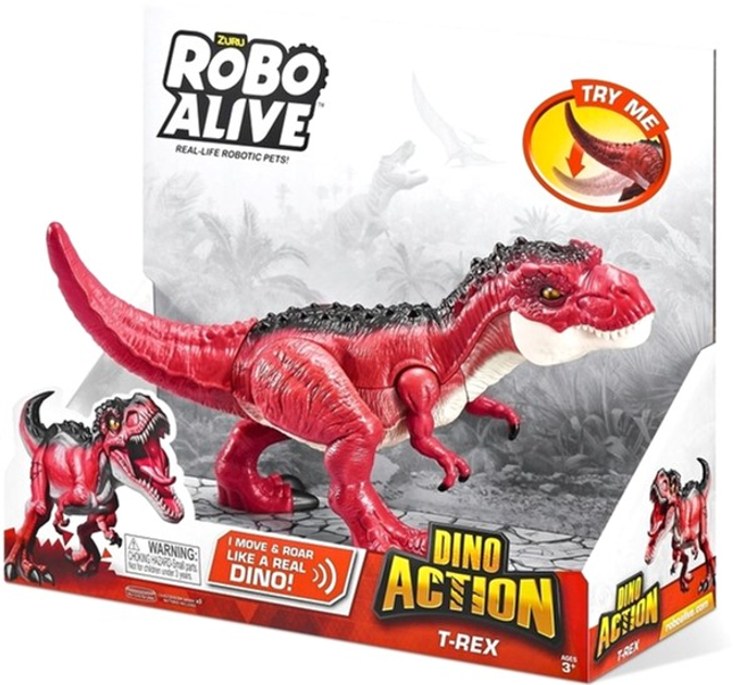 Figurka interaktywna Zuru Dino Action 1 T-REX (0193052037916) - obraz 1