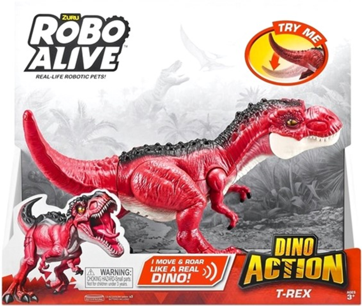 Figurka interaktywna Zuru Dino Action 1 T-REX (0193052037916) - obraz 2