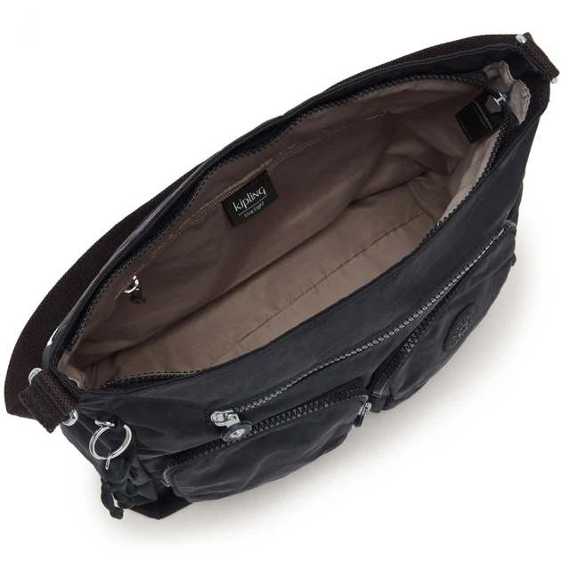 Женская сумка Kipling TASMO Black Noir (P39) K14252_P39 - Фото 4 Женская сумка Kipling TASMO Black Noir (P39) K14252_P39 - изображение 4