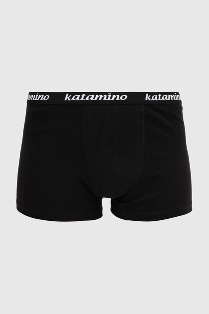 Набор трусов 2 шт для мальчика Katomino К128010 122-128 см Серо-черный - Фото 2 Набор трусов 2 шт для мальчика Katomino К128010 122-128 см Серо-черный - изображение 2