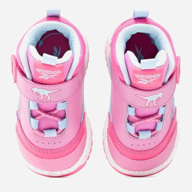 Sneakersy dziecięce dla dziewczynki za kostkę Reebok 100074974 25 Różowe (1200143231845) - obraz 5