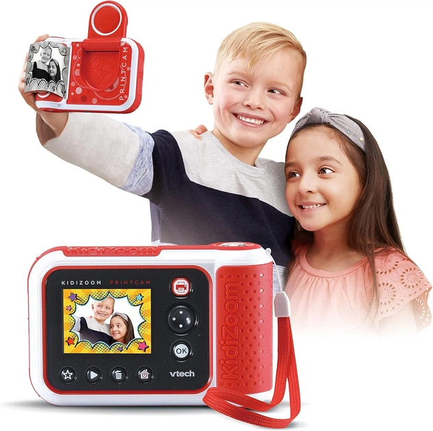 Детская камера мгновенной печати VTech KidiZoom Красная 4 - 12 лет Б/В - Фото 7 Детская камера мгновенной печати VTech KidiZoom Красная 4 - 12 лет Б/В - изображение 7