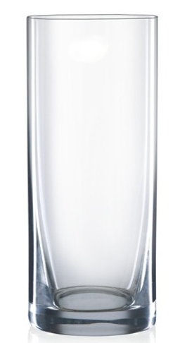 Ваза стеклянная BOHEMIA Crystal Claire 30 см (B82502) — стильная ваза для цветов и декора - изображение 2