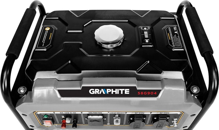 Generator benzynowy Graphite 58G904 2.0/2.2 kW (5902062087928) - obraz 4