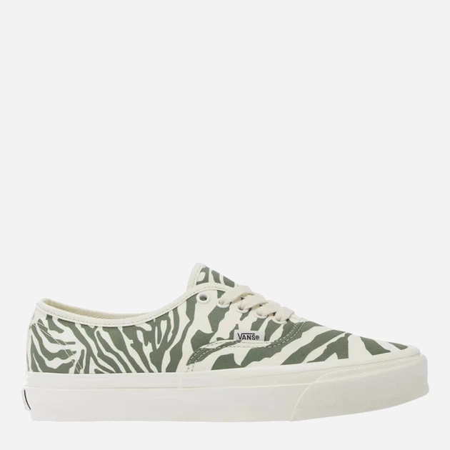 Женские кеды низкие Vans VN000CQAZBR Белый/Зеленый