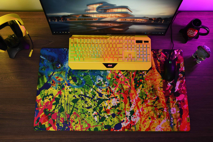 Ігрова поверхня 2E Gaming PRO Speed D07, XL (800x450x3мм), багатокольоровий (2E-SPEED-XL-D07-PRO) - изображение 9
