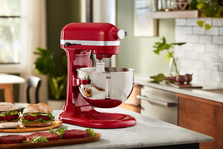 Maszyna kuchenna KitchenAid Heavy Duty 5.2 L 5KSM55SXXEER ze składanym blokiem Red (5413184802011) - obraz 13