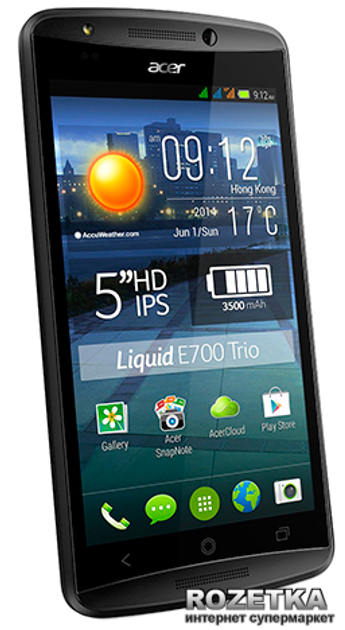 Мобильный телефон Acer Liquid E700 Black – фото, отзывы, характеристики ...