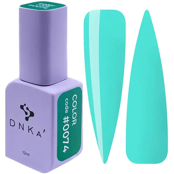 Гель-лак DNKa Gel Polish Color №0074 12 мл - Фото 1 Гель-лак DNKa Gel Polish Color №0074 12 мл - изображение 1