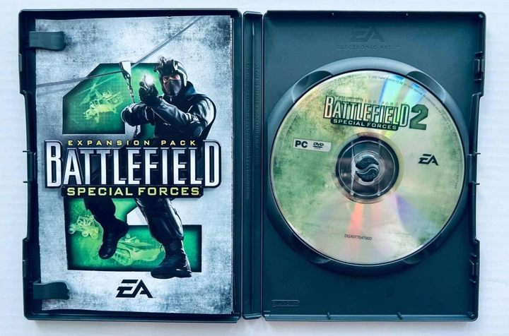 Battlefield 2 Special Forces Expansion Pack, английская версия - диск для PC, Б/У - изображение 2
