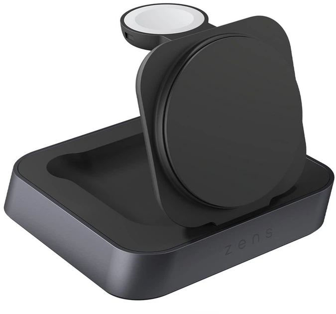 Ładowarka bezprzewodowa Zens Nightstand Charger Pro 2 Wireless Black (A641-01Y) - obraz 2
