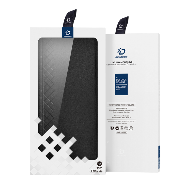 Чохол Dux Ducis Bril для Samsung Fold 6 5G (F956) Колір Dark Blue - изображение 3