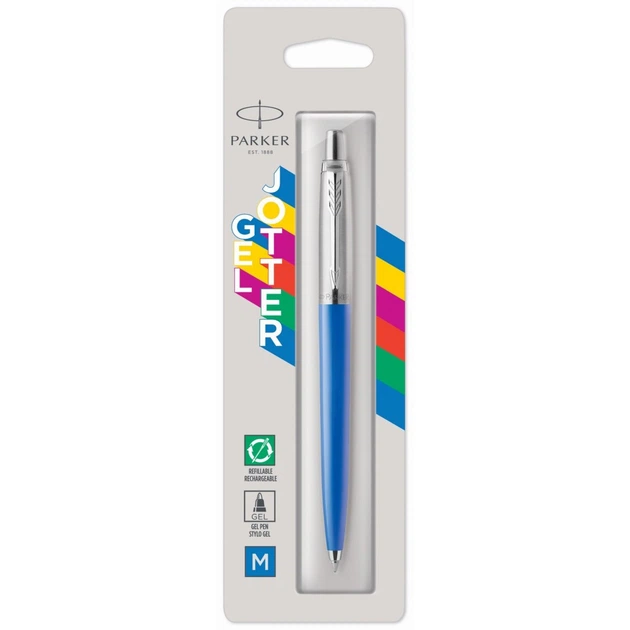 Ручка гелева Parker JOTTER Originals Blue CT GEL блістер 15 166 - Фото 1 Ручка гелева Parker JOTTER Originals Blue CT GEL блістер 15 166 - зображення 1
