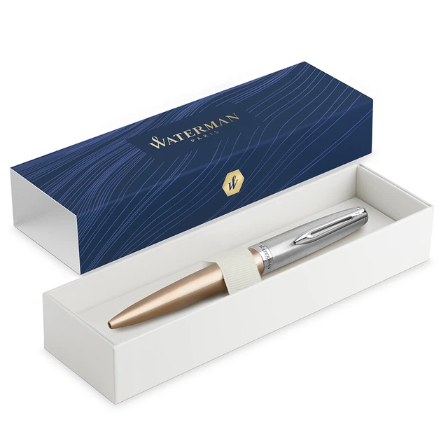 Ручка шариковая Waterman EMBLEME Deluxe Gold CT BP 23 504 - Фото 4 Ручка шариковая Waterman EMBLEME Deluxe Gold CT BP 23 504 - изображение 4