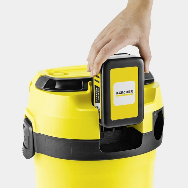 Пылесос строительный Karcher WD 3-18 17л, 18В, [58647] - изображение 4